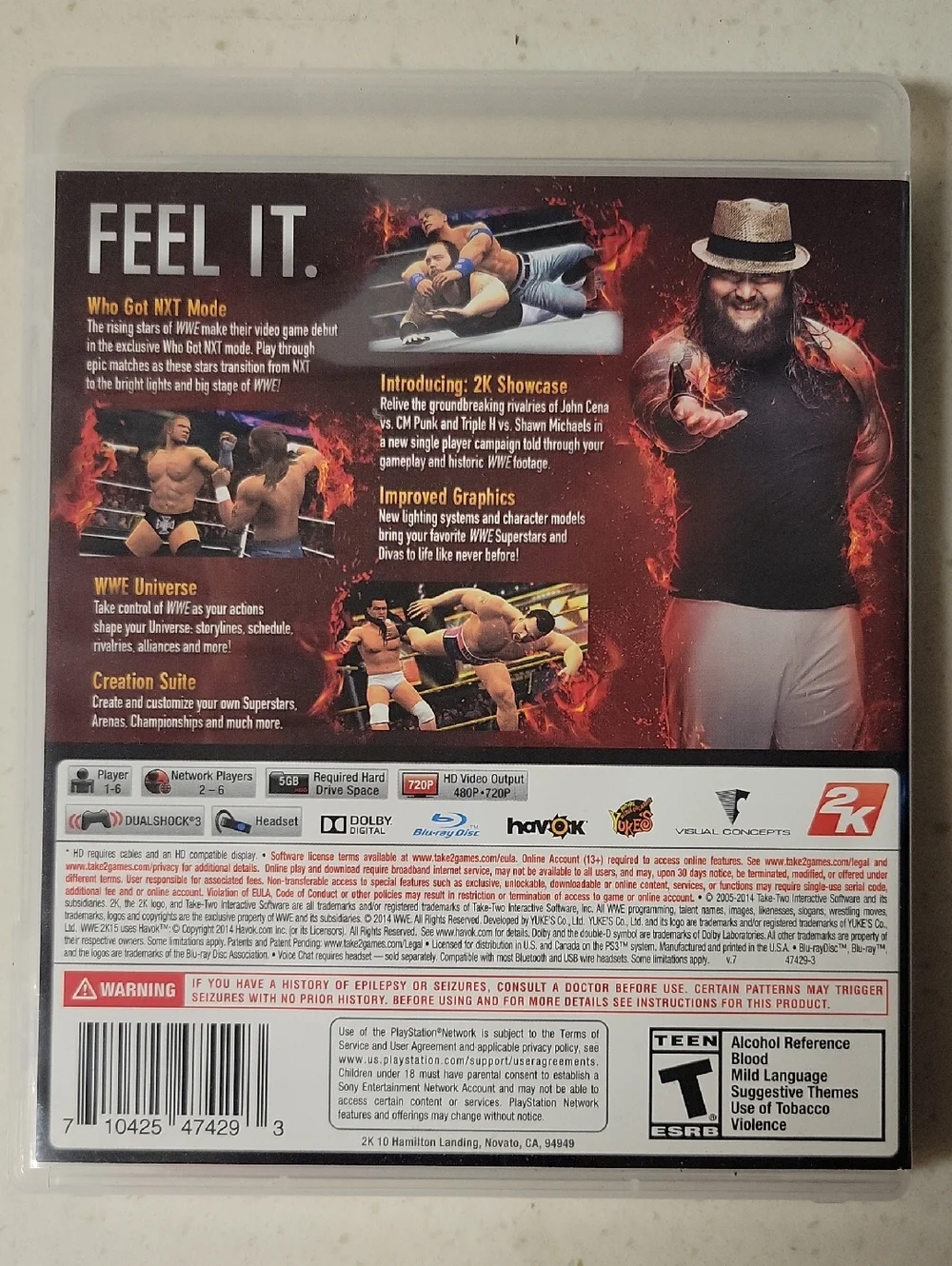 WWE 15 (PS3)